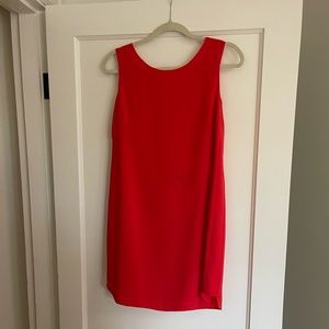 BCBG Red Mini Dress with Scoop Back